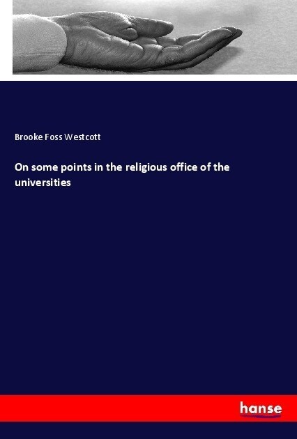 On some points in the religious office of the universities (Paperback)