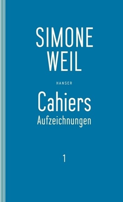 Cahiers 1 (Paperback)