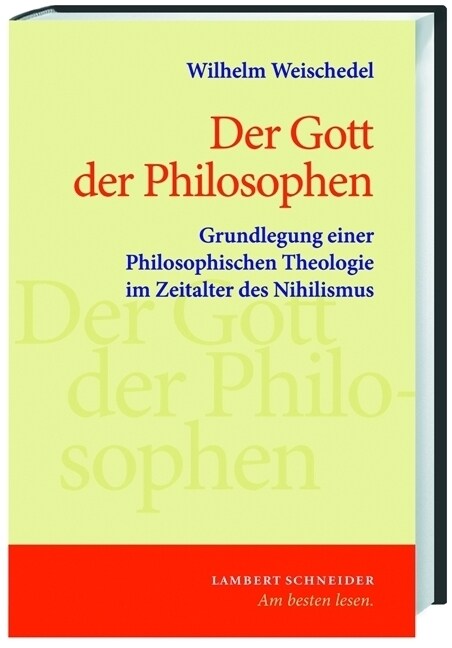 Der Gott der Philosophen (Hardcover)