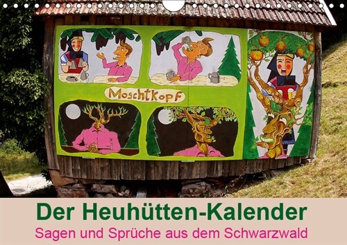 Der Heuhutten-Kalender (Wandkalender 2019 DIN A4 quer) (Calendar)