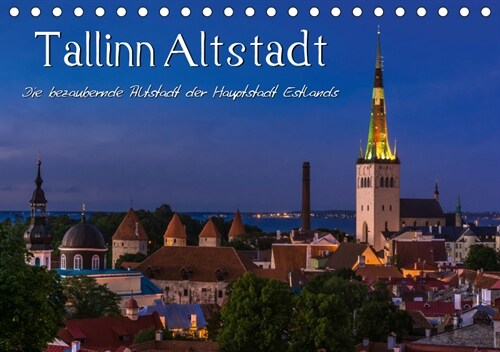 Tallinn Altstadt (Tischkalender 2019 DIN A5 quer) (Calendar)