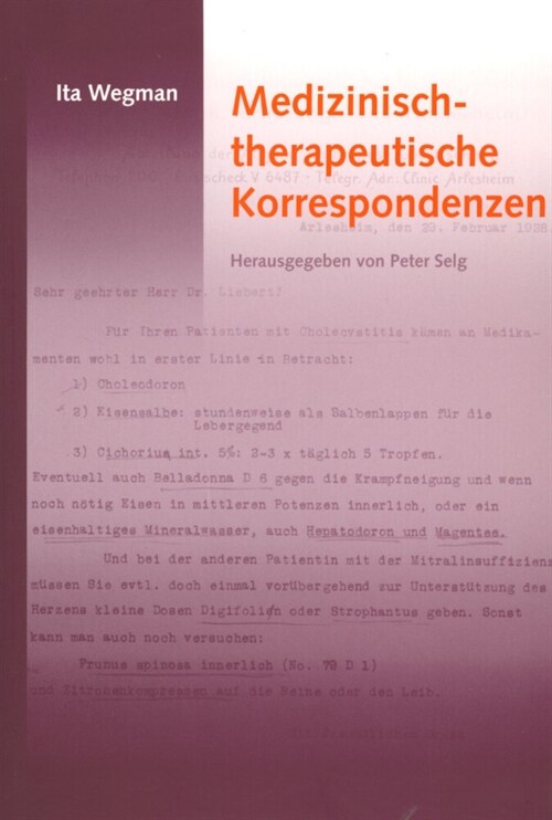 Medizinisch-therapeutische Korrespondenzen (Paperback)