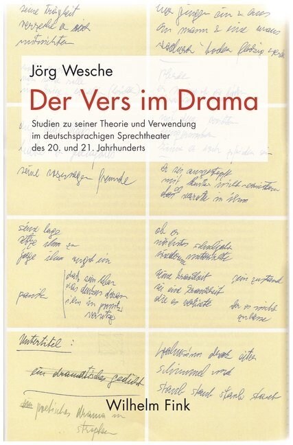 Der Vers im Drama (Paperback)