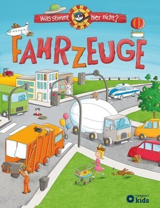 Was stimmt hier nicht？ - Fahrzeuge (Board Book)