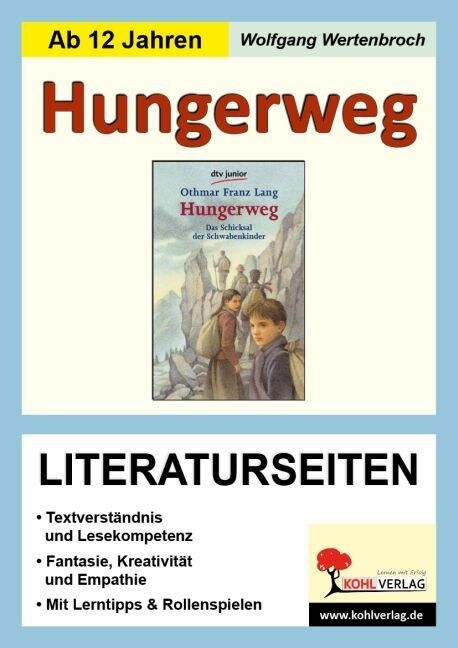 Hungerweg, Literaturseiten (Paperback)
