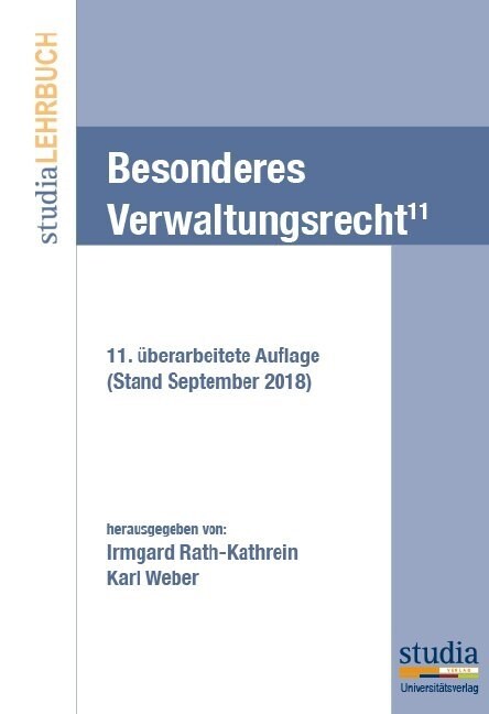 Besonderes Verwaltungsrecht (f. Osterreich) (Paperback)