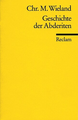 Geschichte der Abderiten (Paperback)