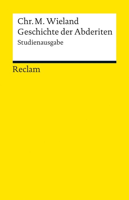 Geschichte der Abderiten (Paperback)