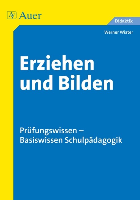 Erziehen und Bilden (Pamphlet)