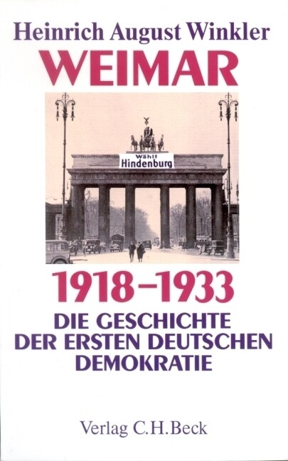 Weimar 1918-1933 (Paperback)