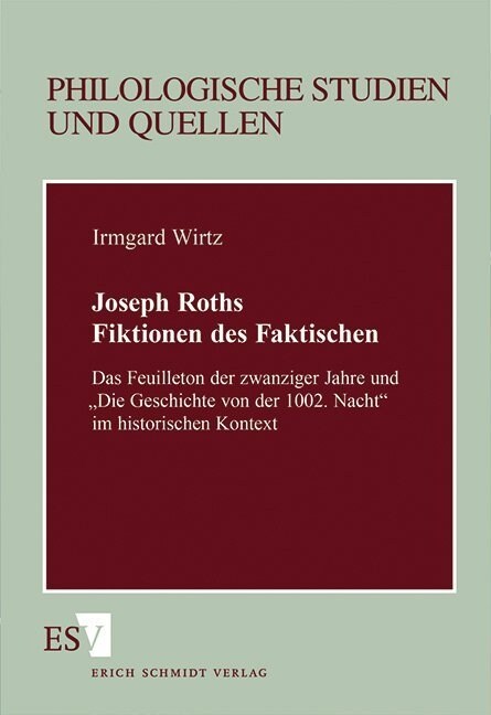 Joseph Roths Fiktionen des Faktischen (Paperback)