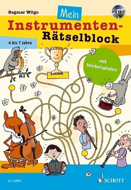 Mein Instrumenten-Ratselblock, m. CD-ROM (Paperback)