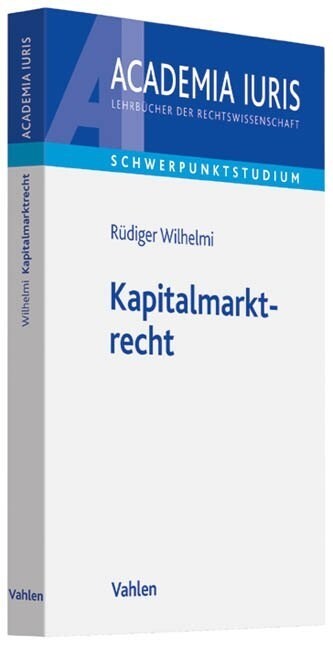 Kapitalmarktrecht (Paperback)