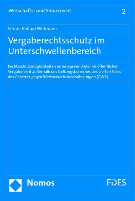 Vergaberechtsschutz im Unterschwellenbereich (Paperback)