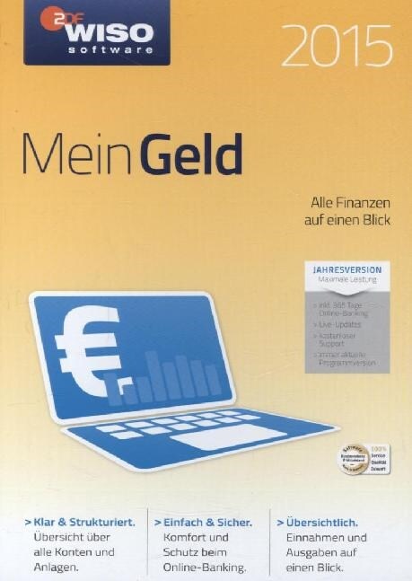 WISO Mein Geld 2015 Standard Jahresversion, CD-ROM (CD-ROM)