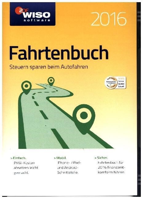 WISO Fahrtenbuch 2016, CD-ROM (CD-ROM)