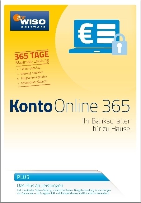 WISO Konto Online Plus 365, CD-ROM (CD-ROM)