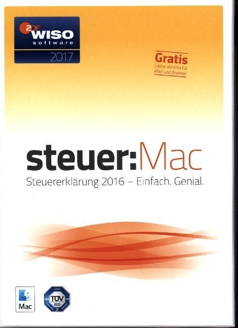 WISO steuer:Mac 2017, CD-ROM (CD-ROM)