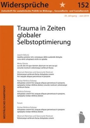 Trauma in Zeiten globaler Selbstoptimierung (Book)