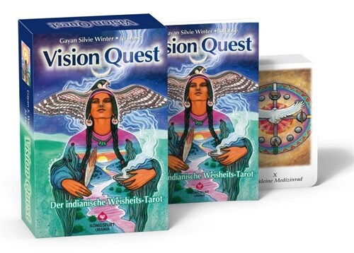 Vision Quest, Der indianische Weisheits-Tarot, m. Tarotkarten (Paperback)
