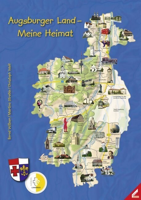 Augsburger Land - Meine Heimat, m. 1 Karte (Paperback)