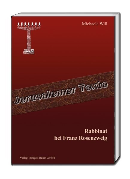 Rabbinat bei Franz Rosenzweig (Paperback)