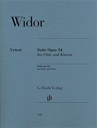 Suite opus 34 fur Flote und Klavier= Suite op. 34 for flute and piano