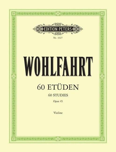 60 Studies Op.45 (Sheet Music)