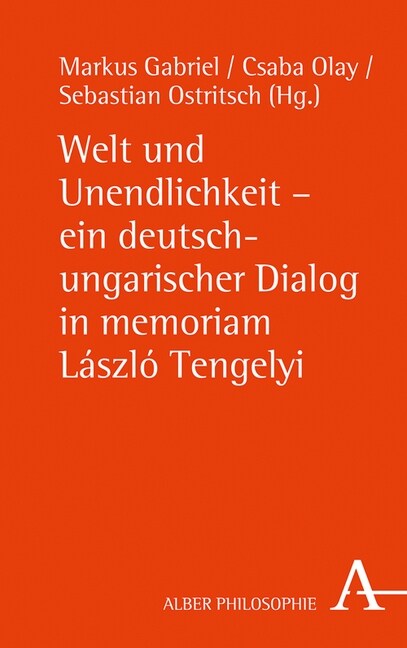 Welt Und Unendlichkeit: Ein Deutsch-Ungarischer Dialog in Memoriam Laszlo Tengelyi (Hardcover)