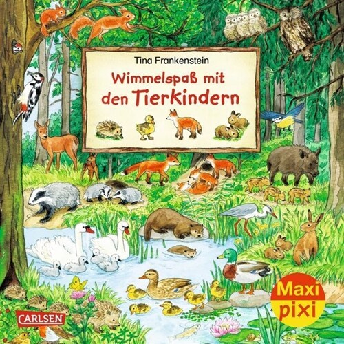 Wimmelspaß mit den Tierkindern (Paperback)