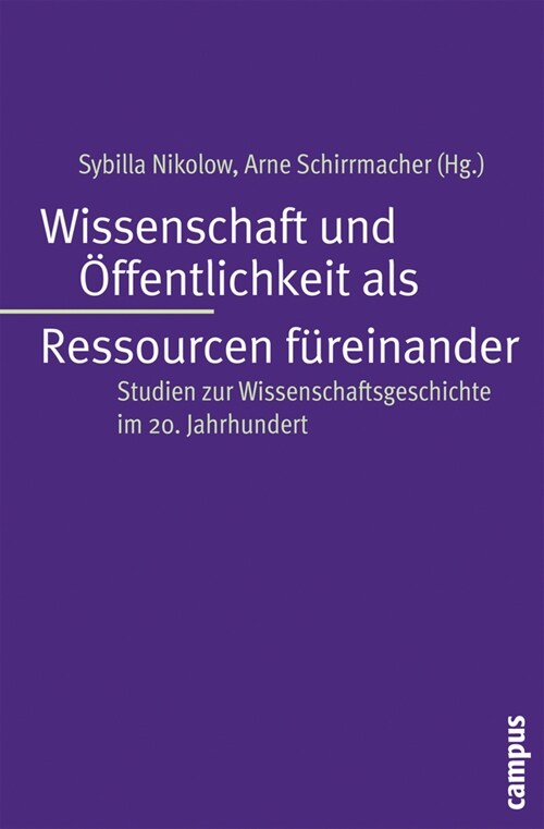 Wissenschaft und Offentlichkeit als Ressourcen fureinander (Paperback)