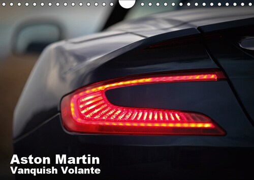 Aston Martin Vanquish Volante (Wandkalender 2019 DIN A4 quer) (Calendar)