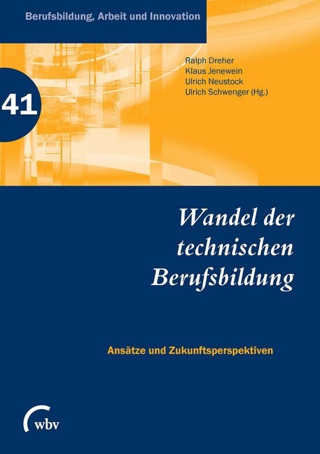 Wandel der technischen Berufsbildung (Paperback)