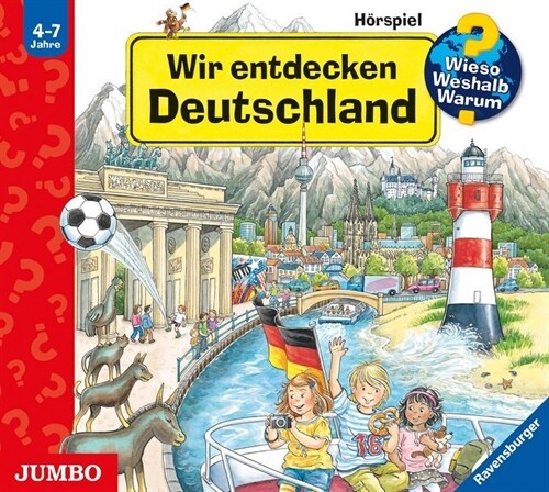 Wir entdecken Deutschland, 1 Audio-CD (CD-Audio)