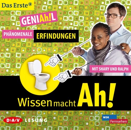 Wissen mach Ah!, Phanomenale Erfindungen, 1 Audio-CD (CD-Audio)