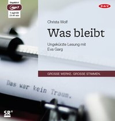 Was bleibt, 1 MP3-CD (CD-Audio)