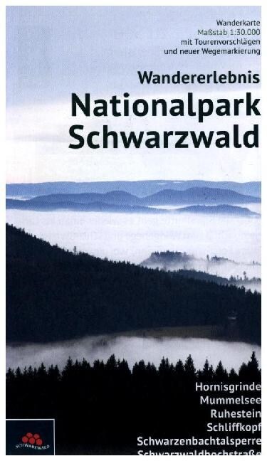 Wandererlebnis Nationalpark Schwarzwald, Wanderkarte (Sheet Map)