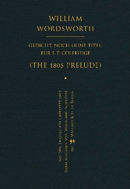 Gedicht, noch ohne Titel, fur S. T. Coleridge (Hardcover)