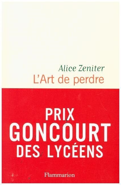 LArt de perdre (Paperback)