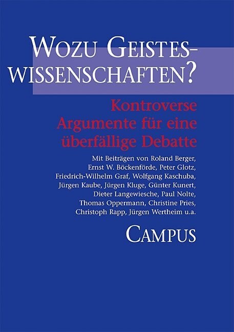 Wozu Geisteswissenschaften？ (Paperback)