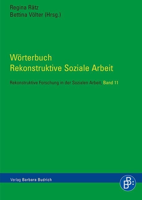 Worterbuch Rekonstruktive Soziale Arbeit (Paperback)