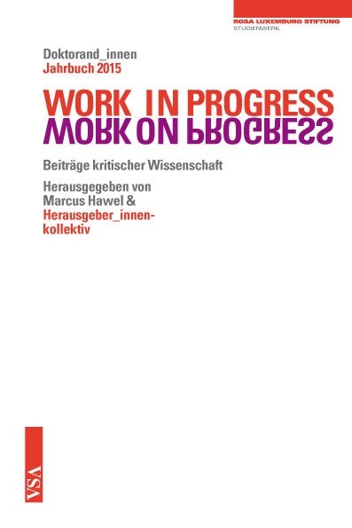 Work in Progress. Work on Progress (Paperback)