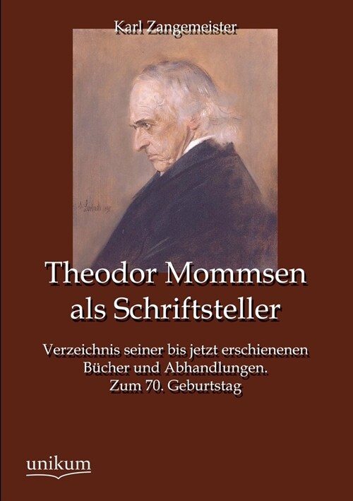 Theodor Mommsen als Schriftsteller (Paperback)