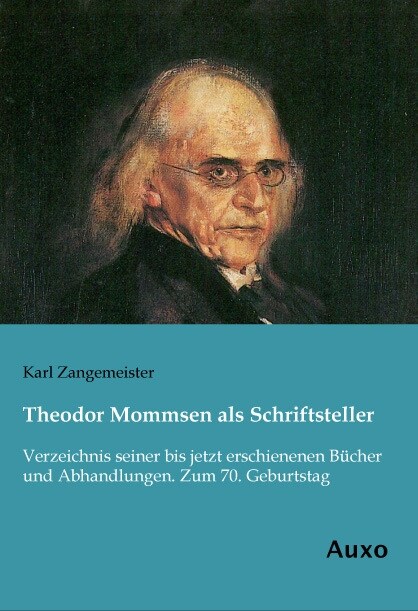 Theodor Mommsen als Schriftsteller (Paperback)