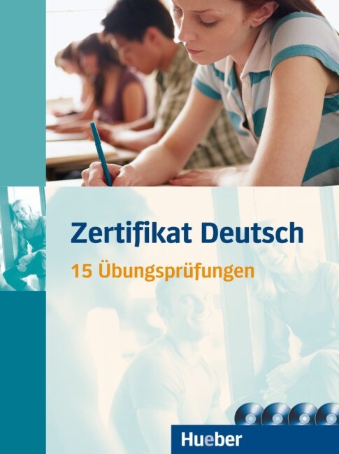 Zertifikat Deutsch, 15 Ubungsprufungen u. 4 Audio-CDs (Paperback)