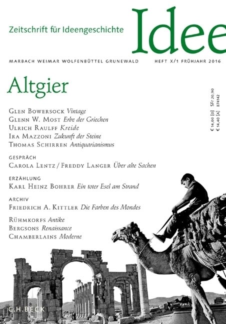 Zeitschrift fur Ideengeschichte. H.10/1 (Paperback)