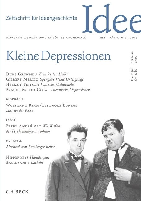 Zeitschrift fur Ideengeschichte. H.10/4 (Paperback)