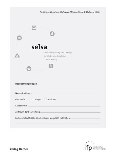 selsa (Begleitheft + 10 Beobachtungsbogen) (Pamphlet)