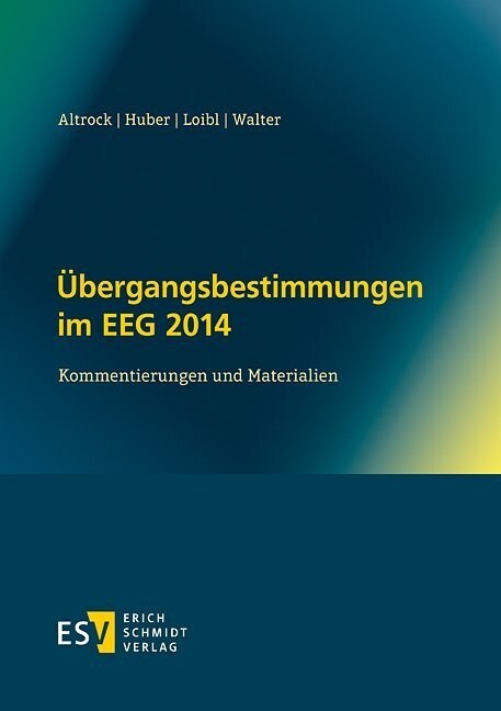 Ubergangsbestimmungen im EEG 2014 (Paperback)