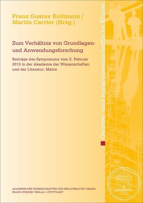 Zum Verhaltnis von Grundlagen- und Anwendungsforschung (Paperback)